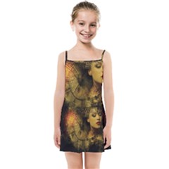 Surreal Steampunk Queen From Fonebook Kids  Summer Sun Dress by 2853937