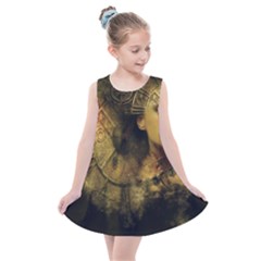 Surreal Steampunk Queen From Fonebook Kids  Summer Dress by 2853937