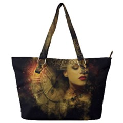 Surreal Steampunk Queen From Fonebook Full Print Shoulder Bag by 2853937