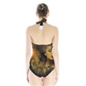 Surreal Steampunk Queen From Fonebook Halter Swimsuit View2