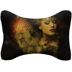 Surreal Steampunk Queen From Fonebook Seat Head Rest Cushion by 2853937