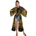 Surreal Steampunk Queen From Fonebook Maxi Kimono View1