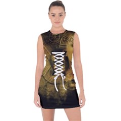 Surreal Steampunk Queen From Fonebook Lace Up Front Bodycon Dress by 2853937