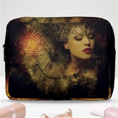 Surreal Steampunk Queen From Fonebook Make Up Pouch (large) by 2853937