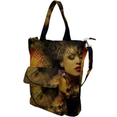 Surreal Steampunk Queen From Fonebook Shoulder Tote Bag by 2853937