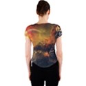 Tiger King In A Fantastic Landscape From Fonebook Crew Neck Crop Top View2