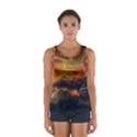 Tiger King In A Fantastic Landscape From Fonebook Sport Tank Top  View1