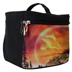 Tiger King In A Fantastic Landscape From Fonebook Make Up Travel Bag (Small)