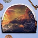 Tiger King In A Fantastic Landscape From Fonebook Horseshoe Style Canvas Pouch View1