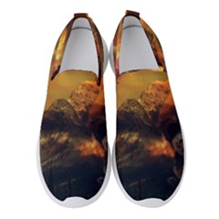 Tiger King In A Fantastic Landscape From Fonebook Women s Slip On Sneakers by 2853937