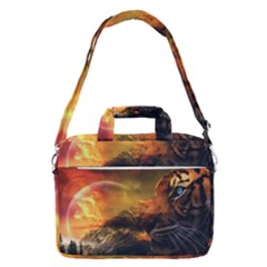 Tiger King In A Fantastic Landscape From Fonebook Macbook Pro Shoulder Laptop Bag  by 2853937