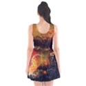 Tiger King In A Fantastic Landscape From Fonebook Scoop Neck Skater Dress View2