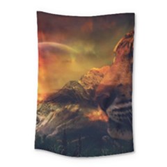 Tiger King In A Fantastic Landscape From Fonebook Small Tapestry by 2853937