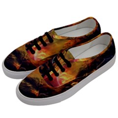 Tiger King In A Fantastic Landscape From Fonebook Men s Classic Low Top Sneakers by 2853937