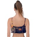 Tiger King In A Fantastic Landscape From Fonebook Frill Bikini Top View2