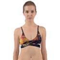 Tiger King In A Fantastic Landscape From Fonebook Wrap Around Bikini Top View1