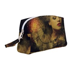 Surreal Steampunk Queen From Fonebook Wristlet Pouch Bag (medium) by 2853937