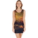 Tiger King In A Fantastic Landscape From Fonebook Bodycon Dress View1