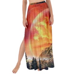 Tiger King In A Fantastic Landscape From Fonebook Maxi Chiffon Tie-up Sarong by 2853937