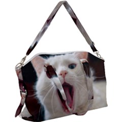 Wow Kitty Cat From Fonebook Canvas Crossbody Bag by 2853937