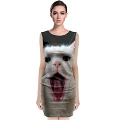 Wow Kitty Cat From Fonebook Classic Sleeveless Midi Dress by 2853937