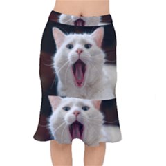 Wow Kitty Cat From Fonebook Short Mermaid Skirt by 2853937