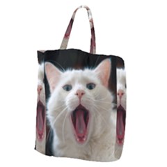 Wow Kitty Cat From Fonebook Giant Grocery Tote by 2853937