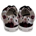 Wow Kitty Cat From Fonebook Men s Low Top Canvas Sneakers View4