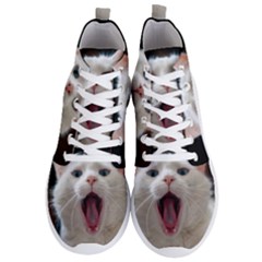 Wow Kitty Cat From Fonebook Men s Lightweight High Top Sneakers by 2853937