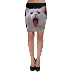 Wow Kitty Cat From Fonebook Bodycon Skirt by 2853937