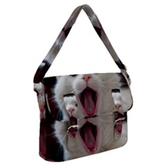 Wow Kitty Cat From Fonebook Buckle Messenger Bag by 2853937