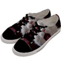 Wow Kitty Cat From Fonebook Men s Low Top Canvas Sneakers View2