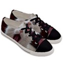 Wow Kitty Cat From Fonebook Men s Low Top Canvas Sneakers View3