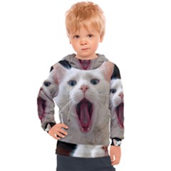 Wow Kitty Cat From Fonebook Kids  Hooded Pullover by 2853937