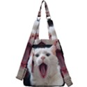 Wow Kitty Cat From Fonebook Center Zip Backpack View2