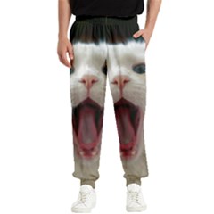 Wow Kitty Cat From Fonebook Men s Elastic Waist Pants