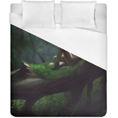 Wooden Child Resting On A Tree From Fonebook Duvet Cover (california King Size) by 2853937