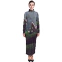 Wooden Child Resting On A Tree From Fonebook Turtleneck Maxi Dress View1