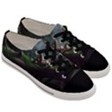 Wooden Child Resting On A Tree From Fonebook Men s Low Top Canvas Sneakers View3