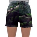 Wooden Child Resting On A Tree From Fonebook Sleepwear Shorts View1