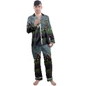 Wooden Child Resting On A Tree From Fonebook Men s Long Sleeve Satin Pajamas Set View1