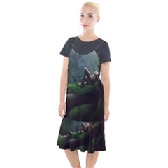 Wooden Child Resting On A Tree From Fonebook Camis Fishtail Dress by 2853937