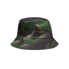 Wooden Child Resting On A Tree From Fonebook Bucket Hat (kids)