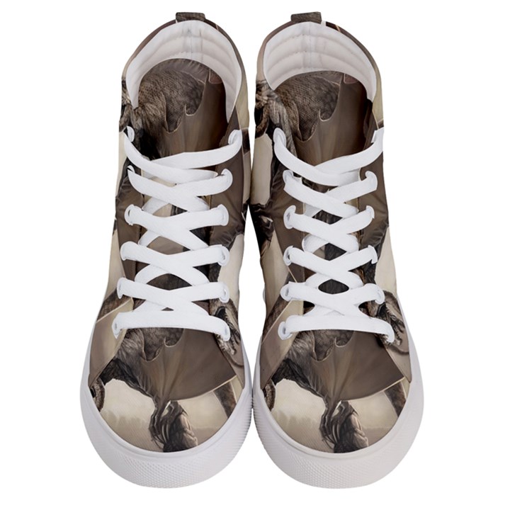 Lord Of The Dragons From Fonebook Men s Hi-Top Skate Sneakers