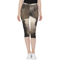 Lord Of The Dragons From Fonebook Inside Out Lightweight Velour Capri Leggings 