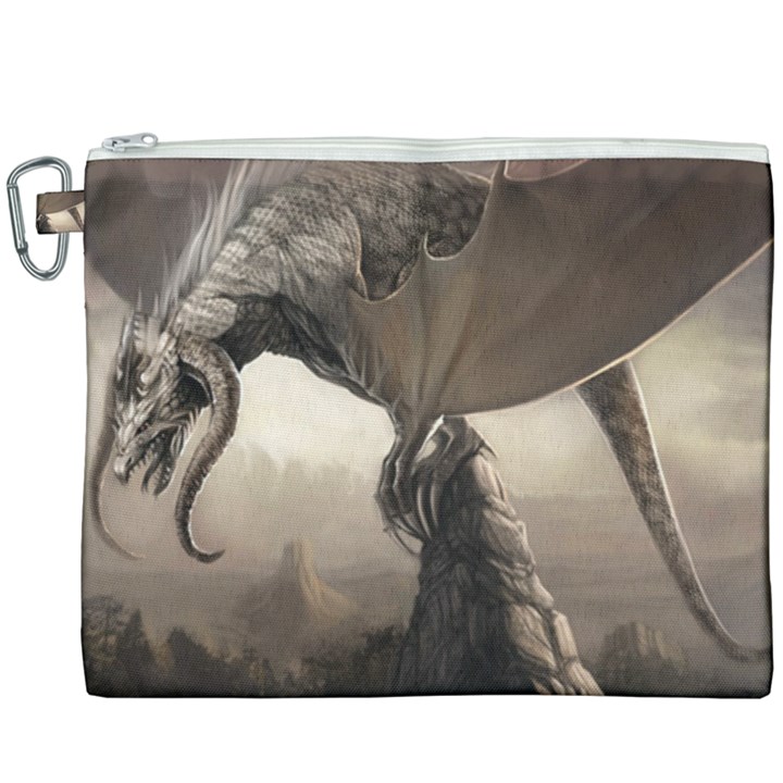 Lord Of The Dragons From Fonebook Canvas Cosmetic Bag (XXXL)