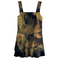 Surreal Steampunk Queen From Fonebook Kids  Layered Skirt Swimsuit by 2853937