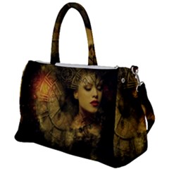 Surreal Steampunk Queen From Fonebook Duffel Travel Bag