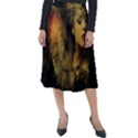 Surreal Steampunk Queen From Fonebook Classic Velour Midi Skirt  View1