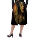 Surreal Steampunk Queen From Fonebook Classic Velour Midi Skirt  View2